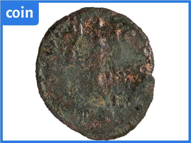 A Roman bronze coin with the single label coin.